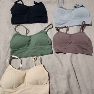 Women's Intimates Set - Black, Blue, Green, Brown, Cream